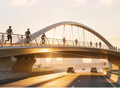 Sky walk bridge