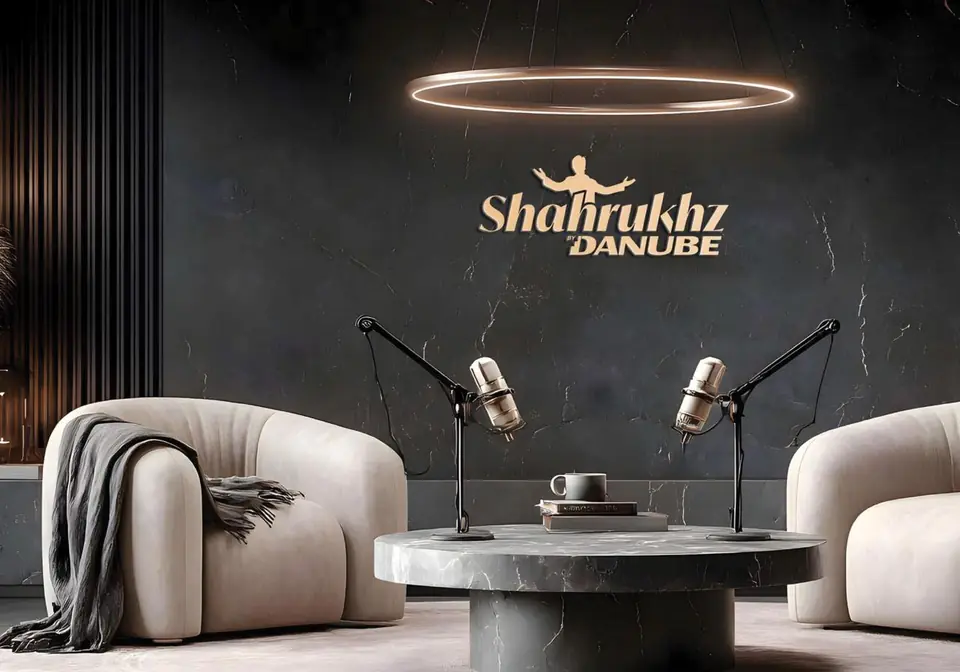 Podcast studio at Shahrukhz Residences